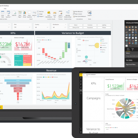 Powerful Report and Dashboard with Power BI
